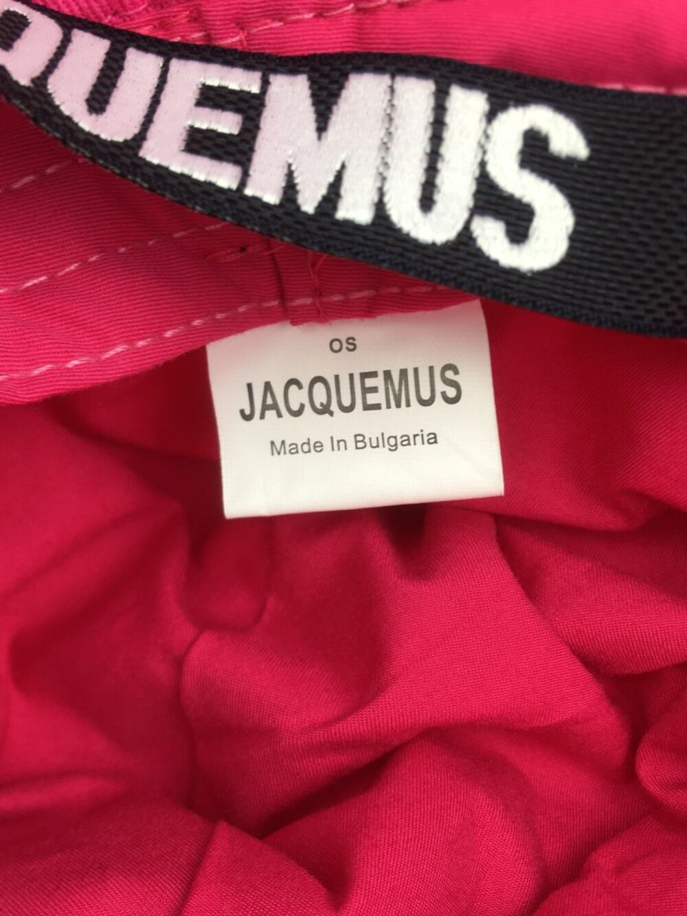 Jacquemus bucket hat Pink - Picture 7 of 9